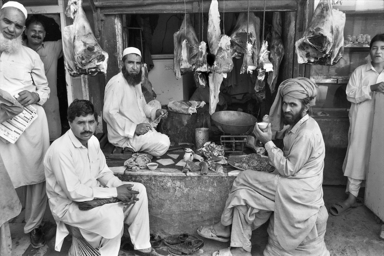 Butcher shop, Peshawar