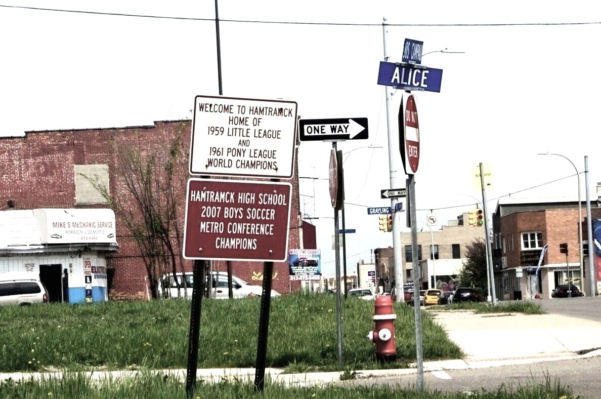 Corner Jos Campau &amp; Alice, Hamtramck