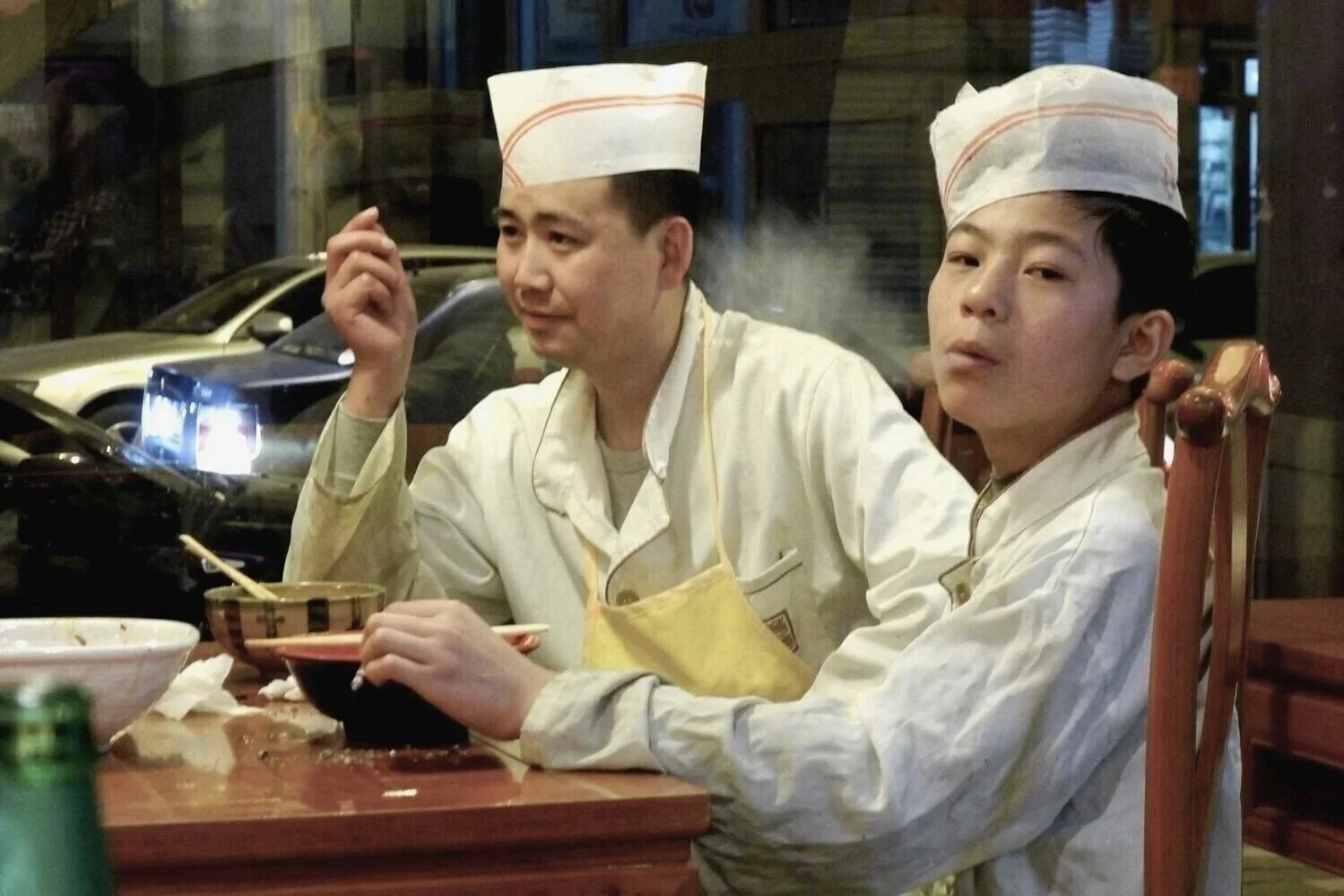 Closing time at a restaurant, Gulou East St