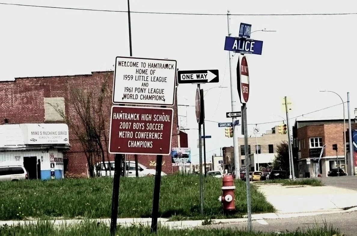 Corner Jos Campau &amp; Alice, Hamtramck