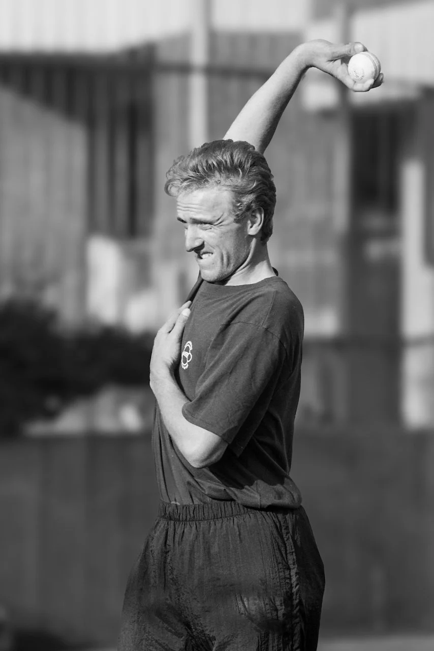 Allan Donald, nets session, World Cup, MCG, March 1992