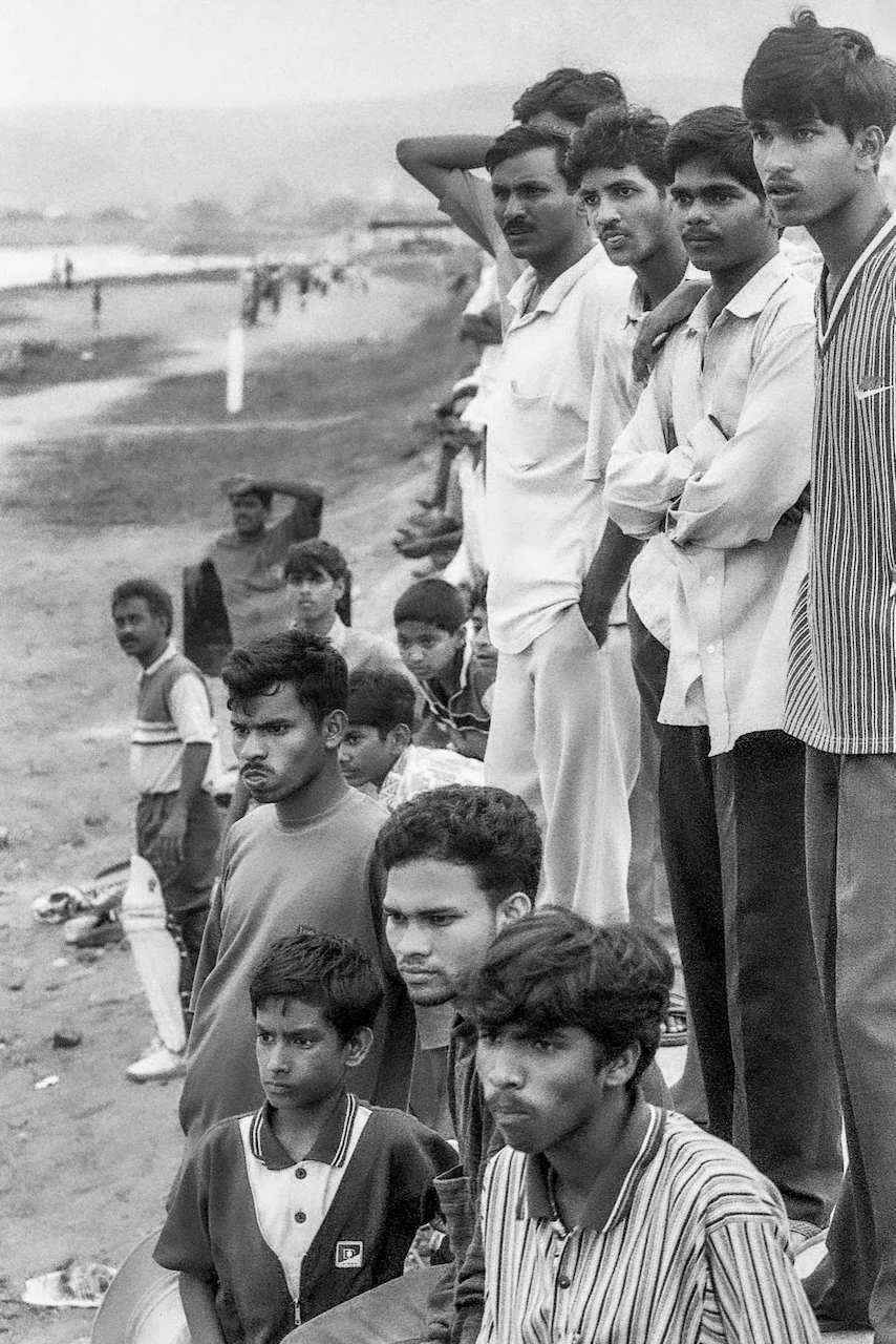 Beach match, Visakhapatnam, April 2001