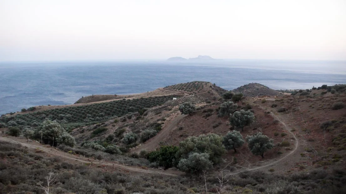 View from the mainland