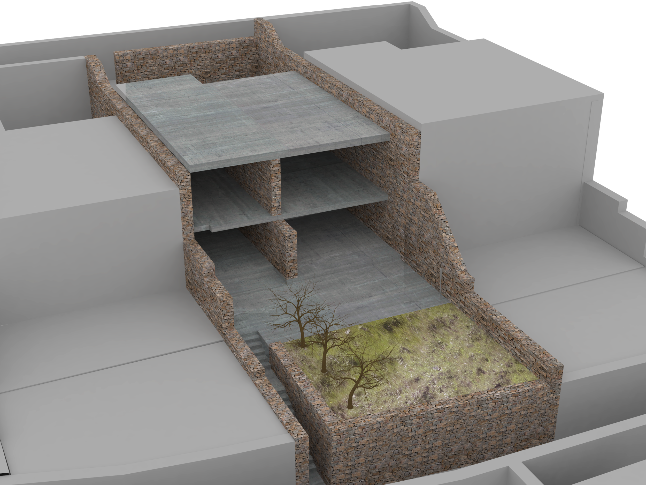 Demolish the flimsy balcony