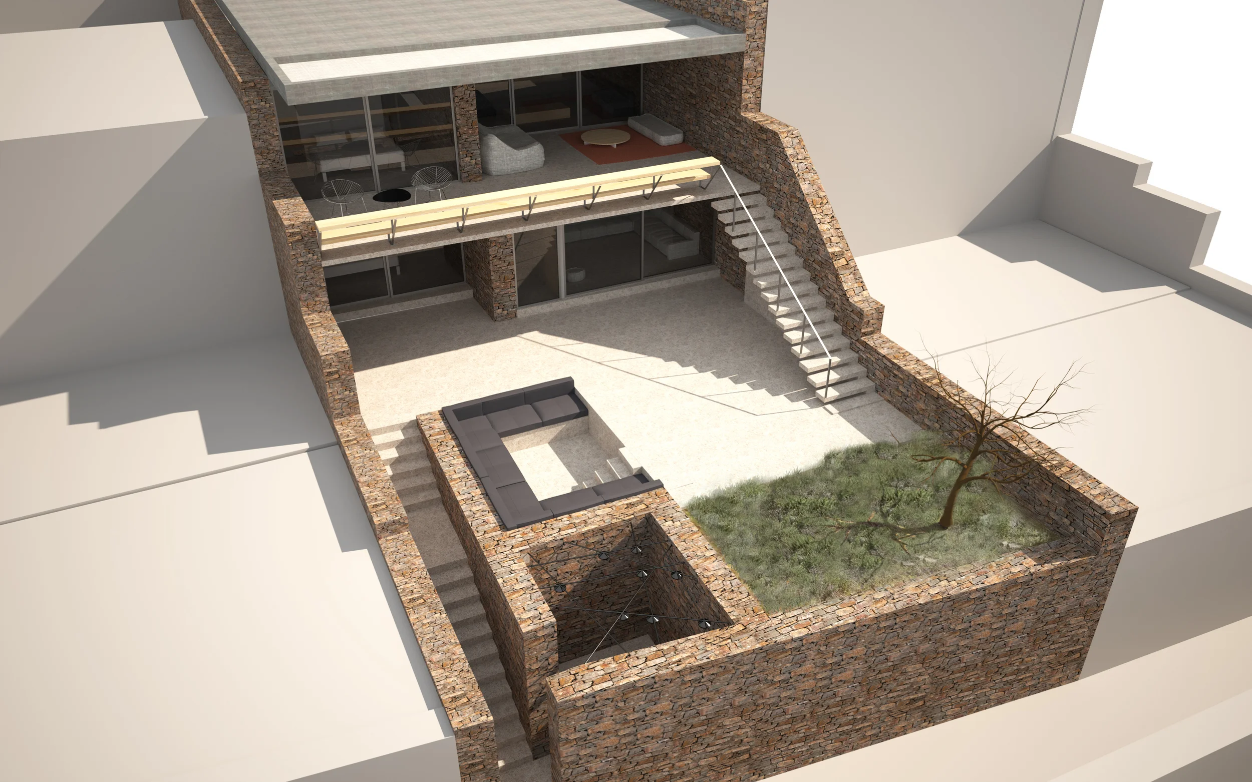 View of Lower Veranda Formation