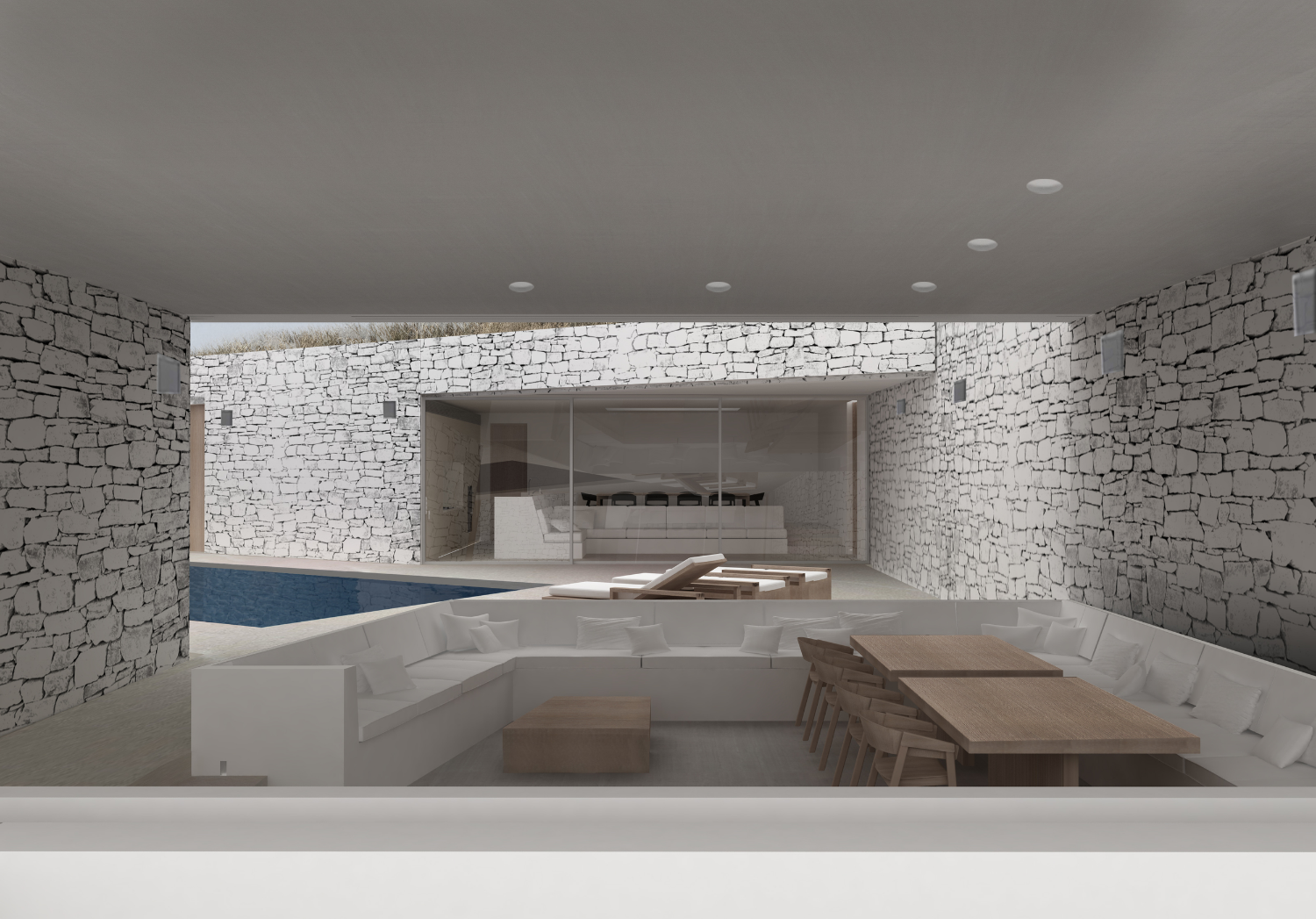 Exterior Lounge Seating Area