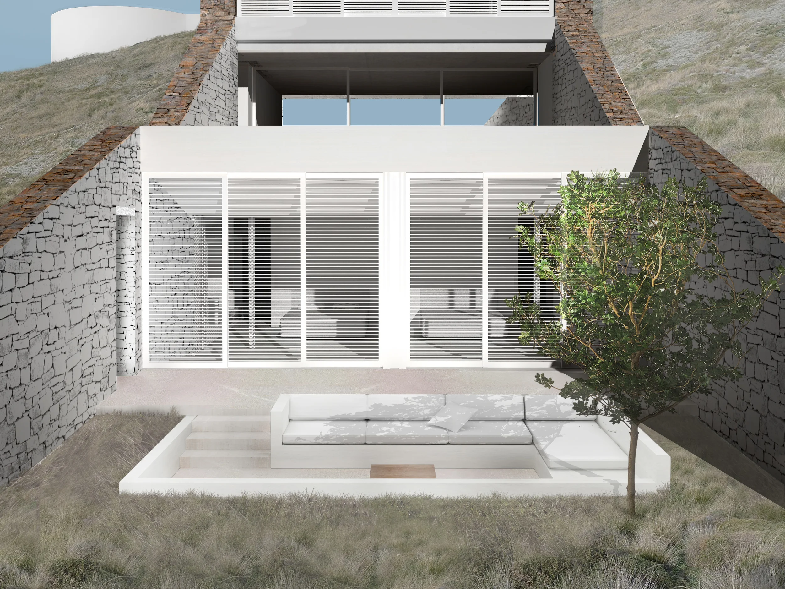 Exterior Bedrooms Facade