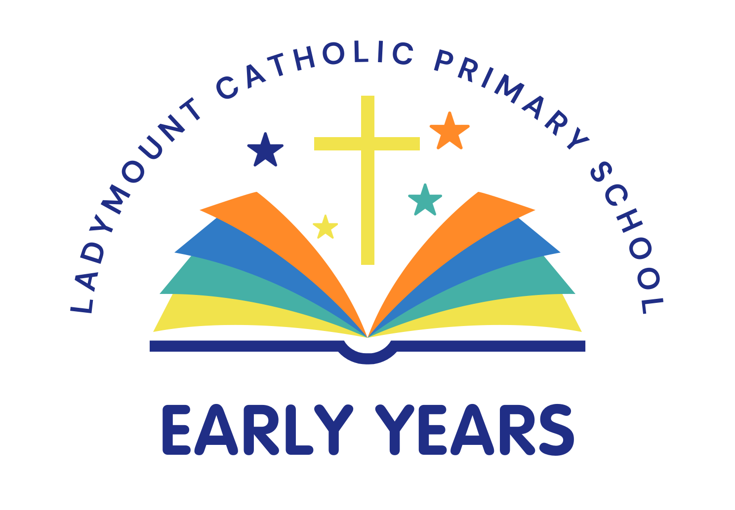 Logo for Ladymount Catholic Primary School Early Years levels