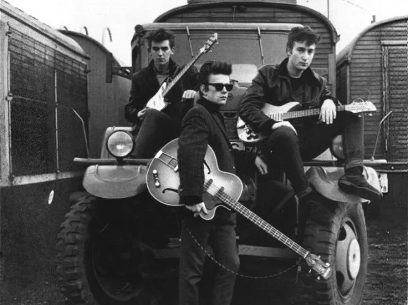 The Beatles improved their live performances in Hamburg