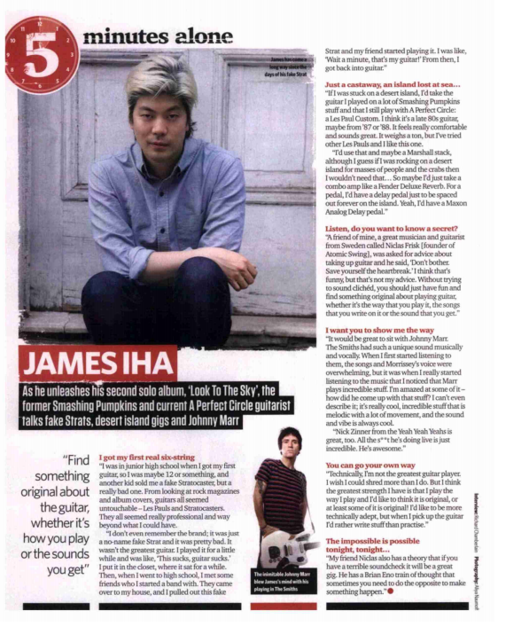 James Iha - Total Guitar