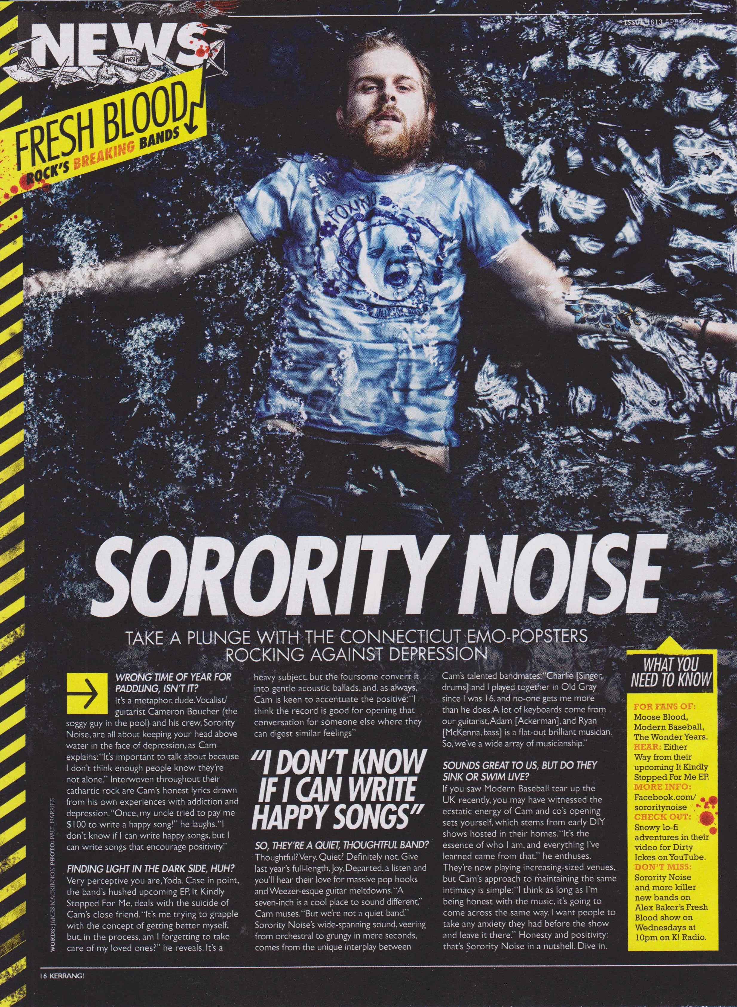 Sorority Noise - Kerrang!