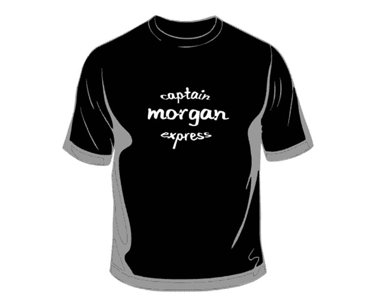 Normal
0
21
false
false
false
NL
X-NONE
X-NONE
MicrosoftInternetExplorer4
Zwart T-shirt met logo Captain Morgan Express, € 10,=. Dames maten: S, M, L, XL. Herenmaten: S, M, L, XL, XXL T-shirts zijn momenteel compleet uitverkocht!