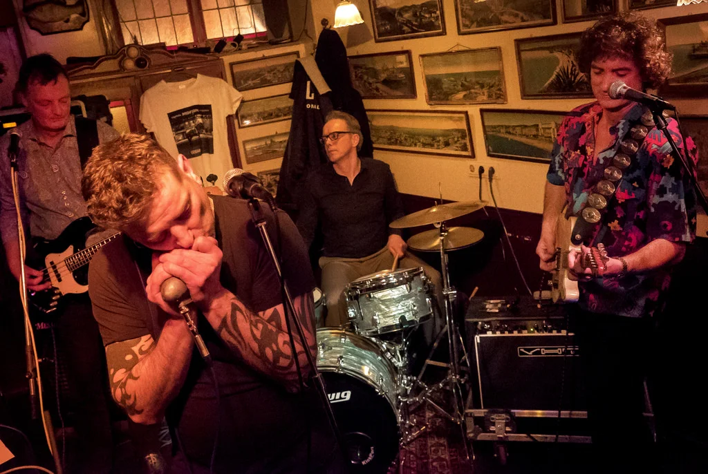 foto: Han van Oosten, Blues Tour Groningen, cafe Mulder, februari 2015