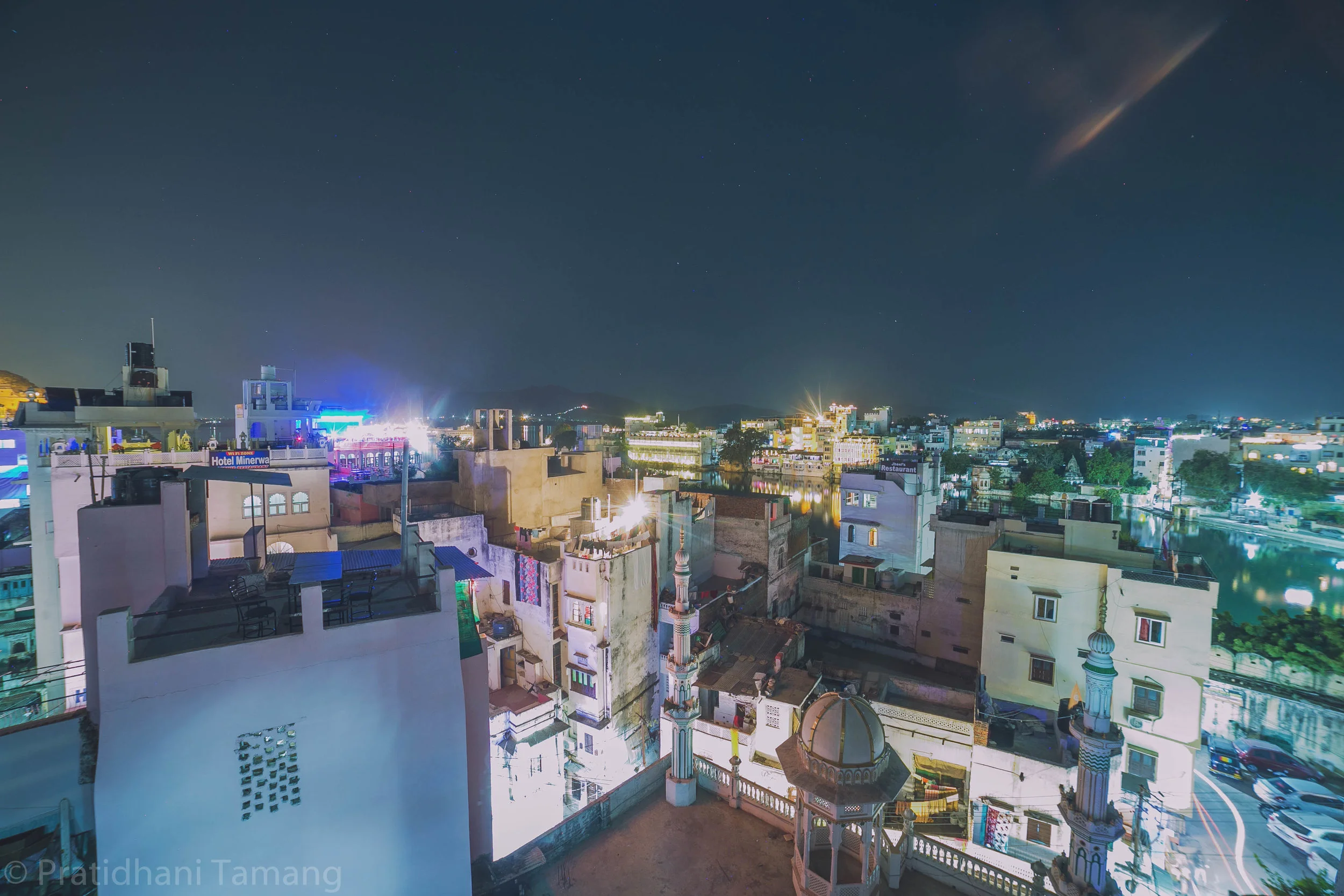 View from our hostel in Udaipur. We drank old monk and played cards till late. I can't remember the game anymore. we also met a random English guy who kept losing and got wrecked. 
