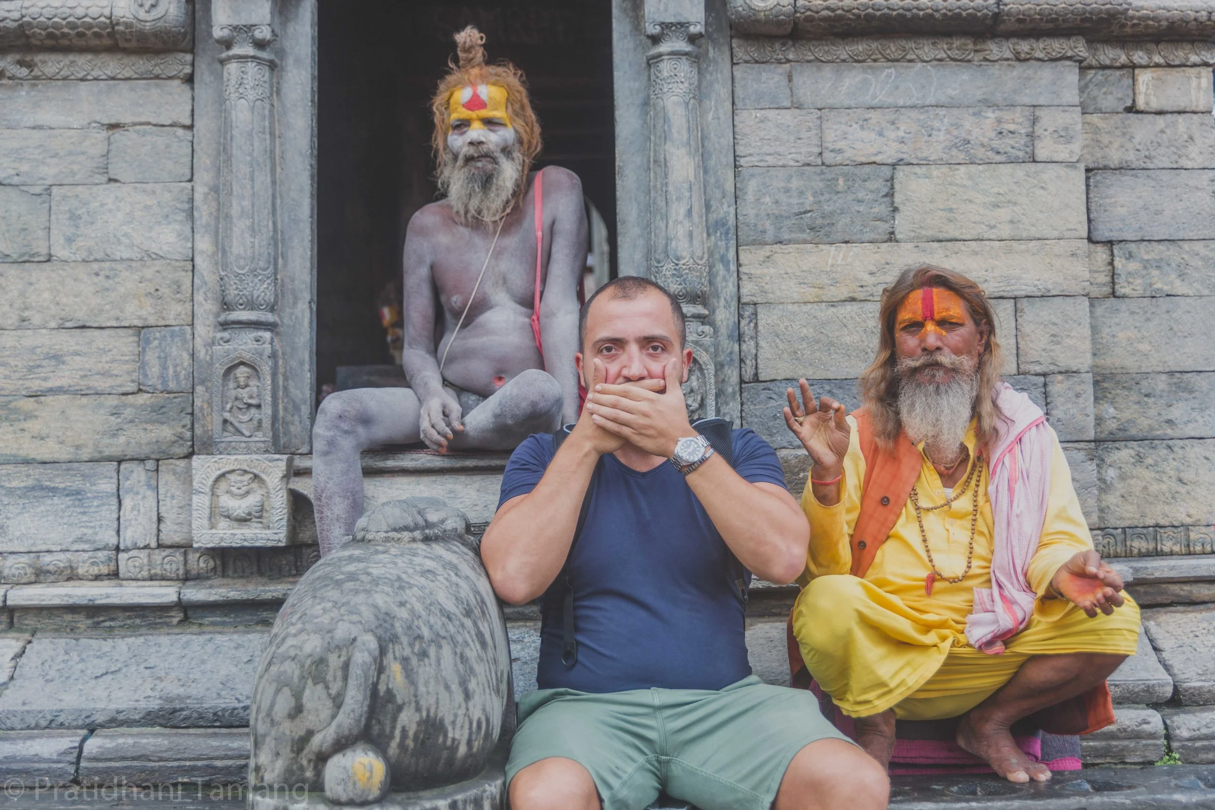 He paid 500rs for this picture. Always ask before taking pictures in Nepal. 