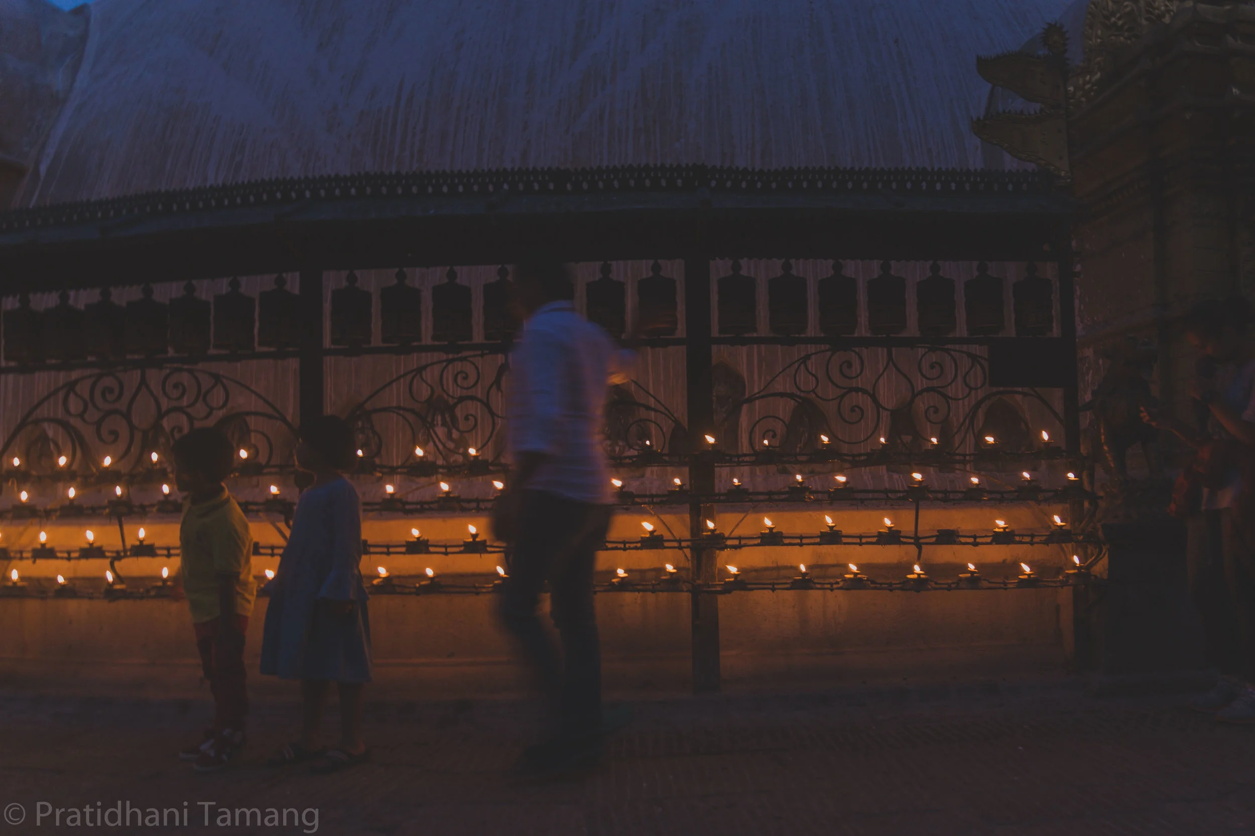 Say your prayers at Monkey temple. 