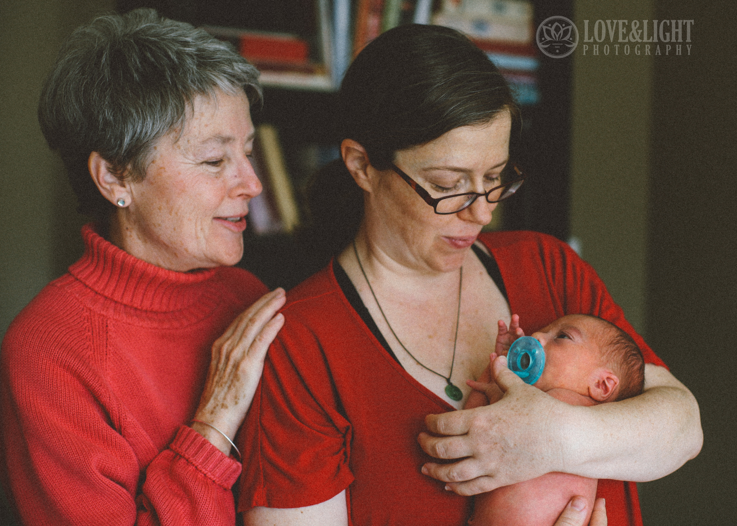 Cristin and her mother, Judy - adoring the new LOVE in their lives. I enjoyed meeting Cristin's mother, another artist whose story I found inspiring and so unique.