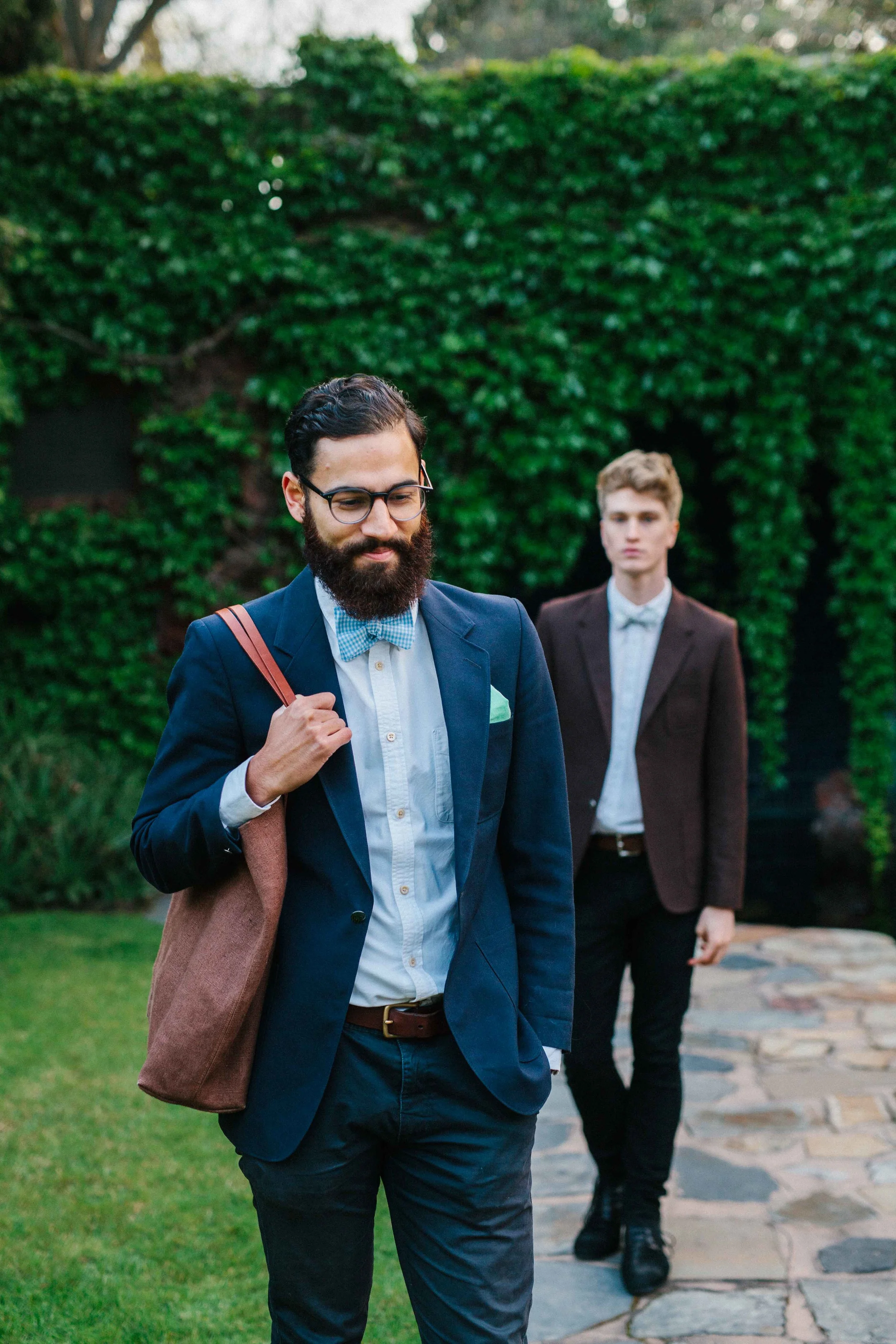 Serrano Classic Bowtie and Portland Pocket Square