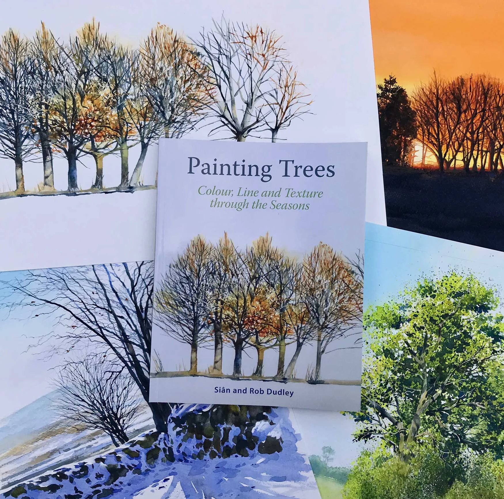 ‘Painting Trees’ with some of the original images