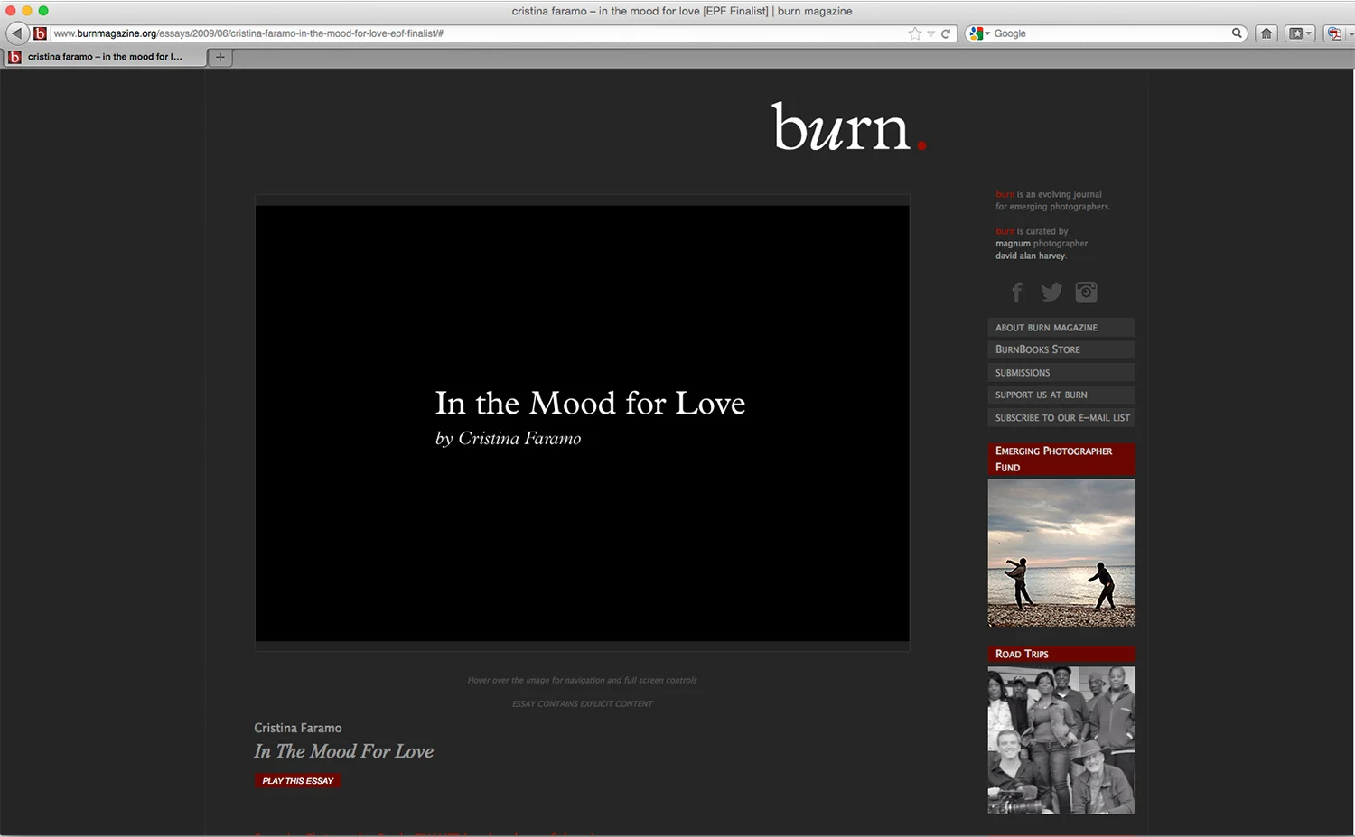 Burn Magazine