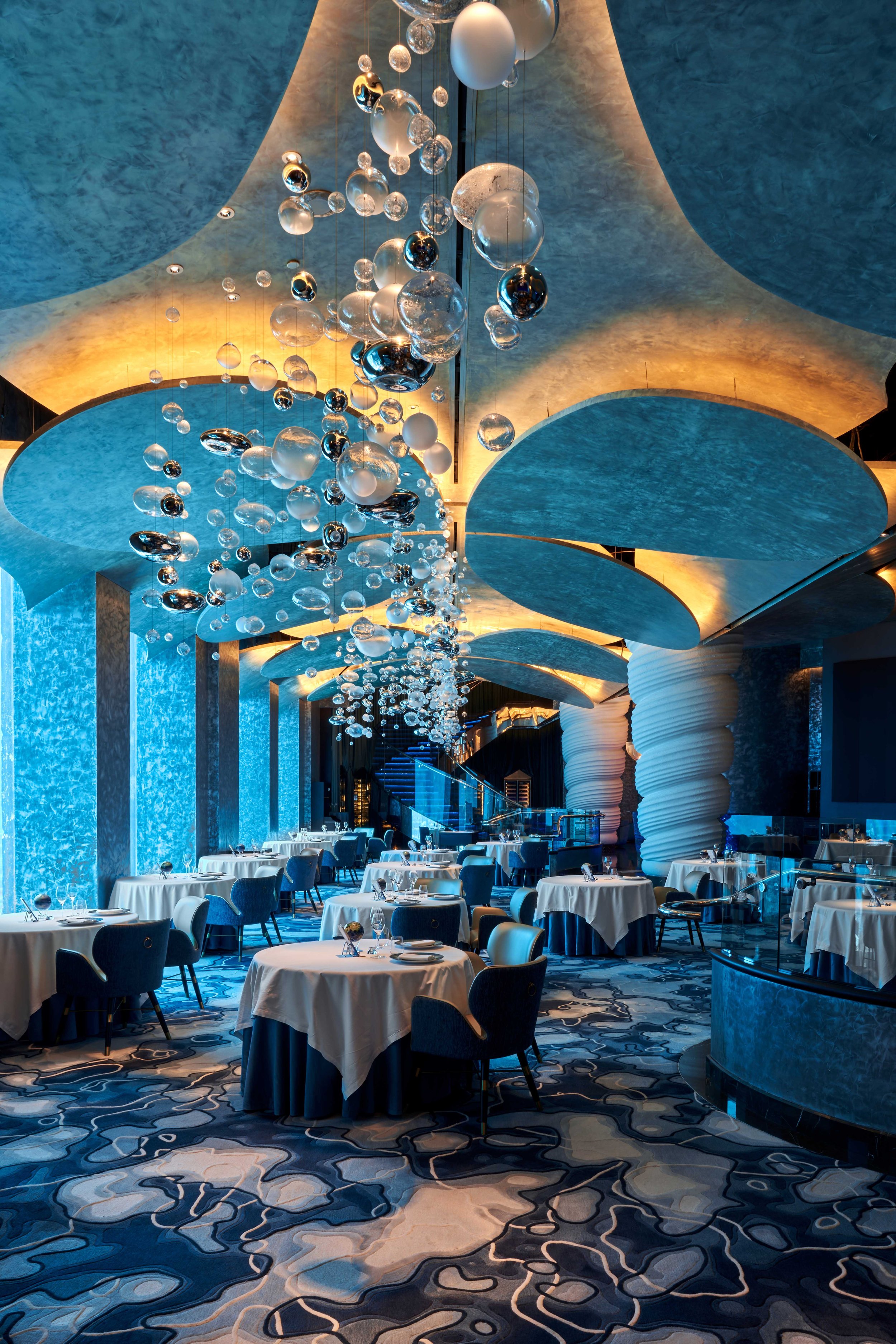 Ossiano Michelin Star Restaurant at Atlantis the Palm, Dubai, UAE