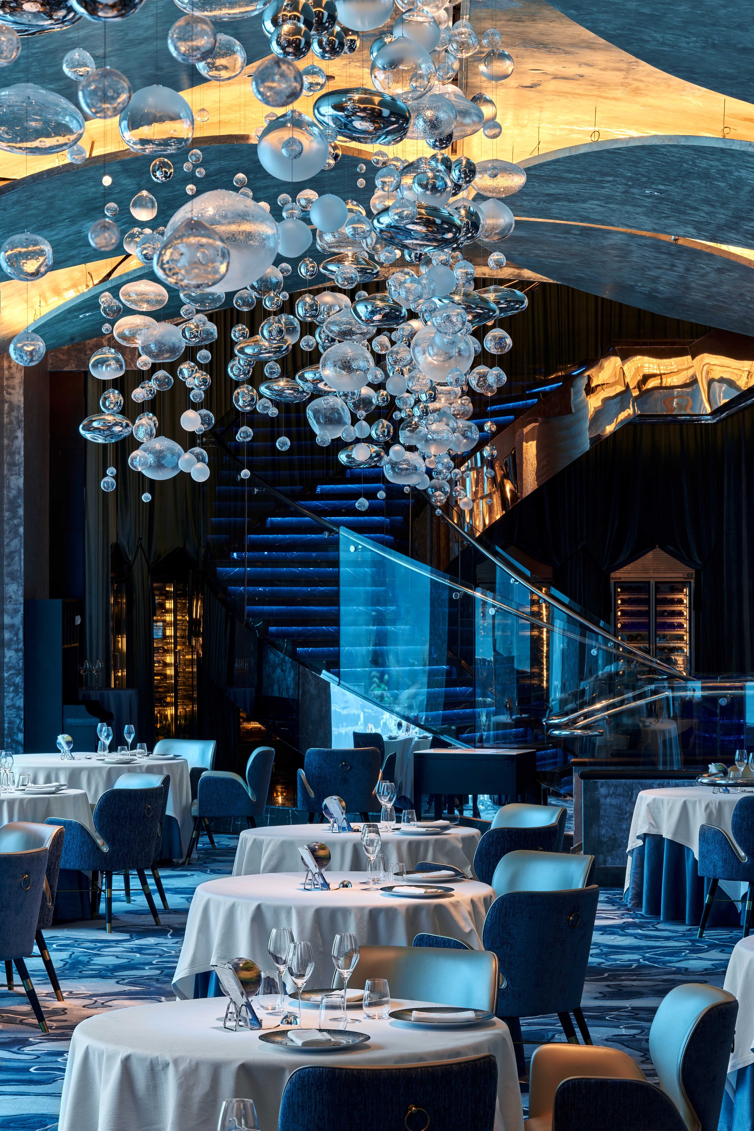 Bespoke for Ossiano Michelin Star Restaurant at Atlantis the Palm, Dubai, UAE