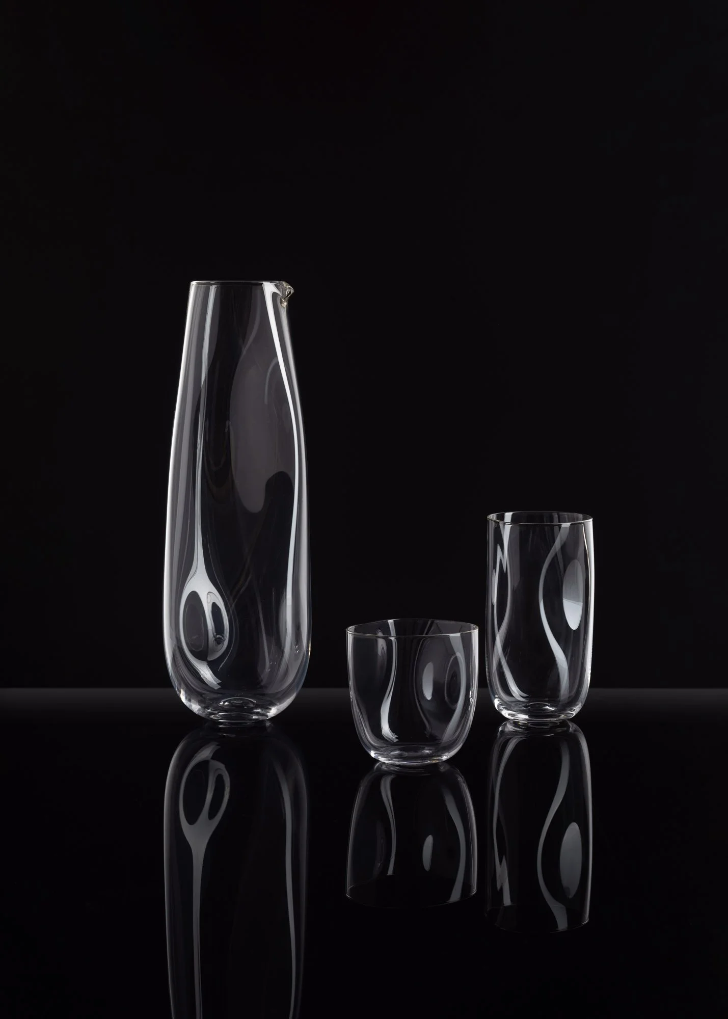 Carafe and glasses
