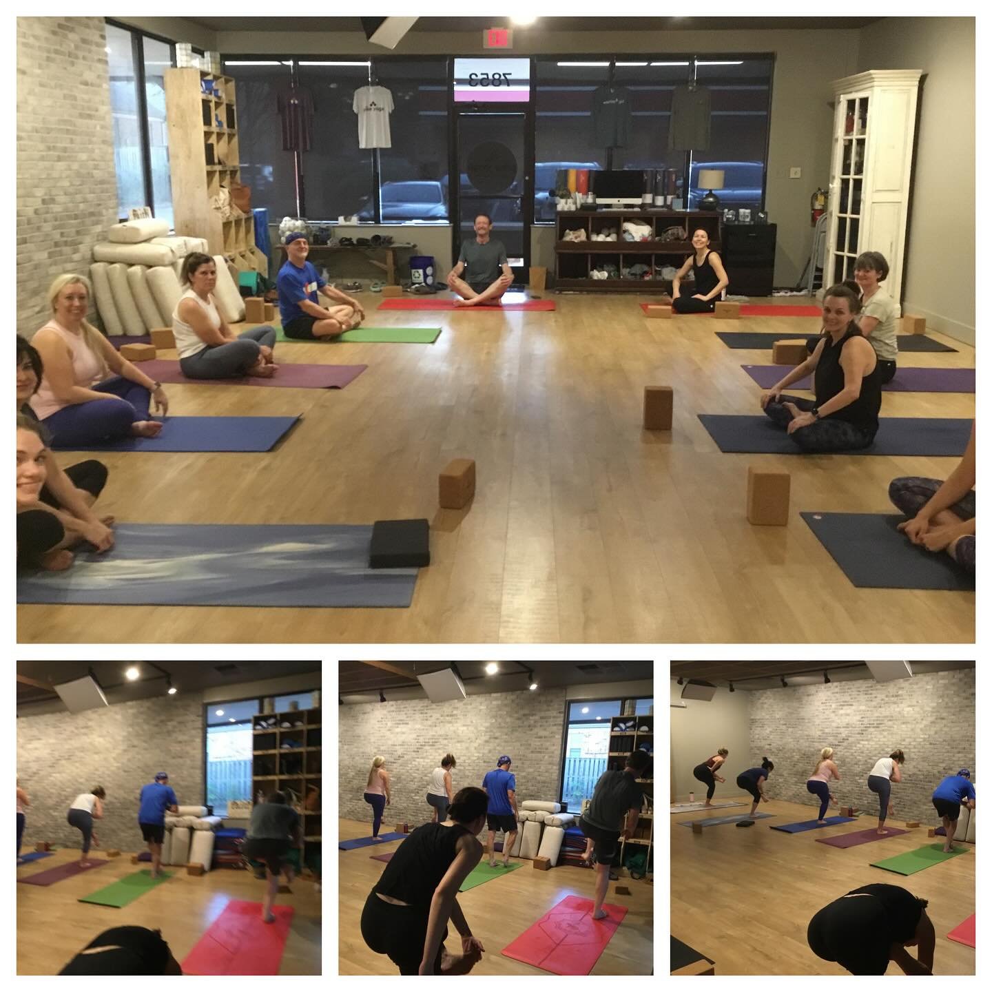 Love when we offer a community class. They are FREE &amp; awesome. Thank pike student &amp; teacher in training, @wbtroy Troy! Thank you for teaching. Namaste #matitude #communityyoga