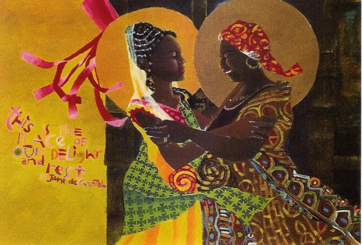 Artwork by Brother Mickey McGrath, OSFS
