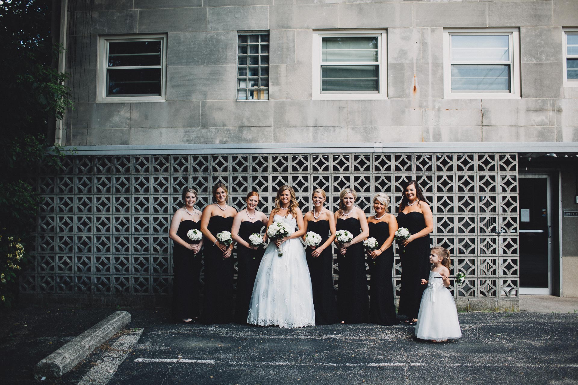 Urban Bridesmaids Photo Black Tie