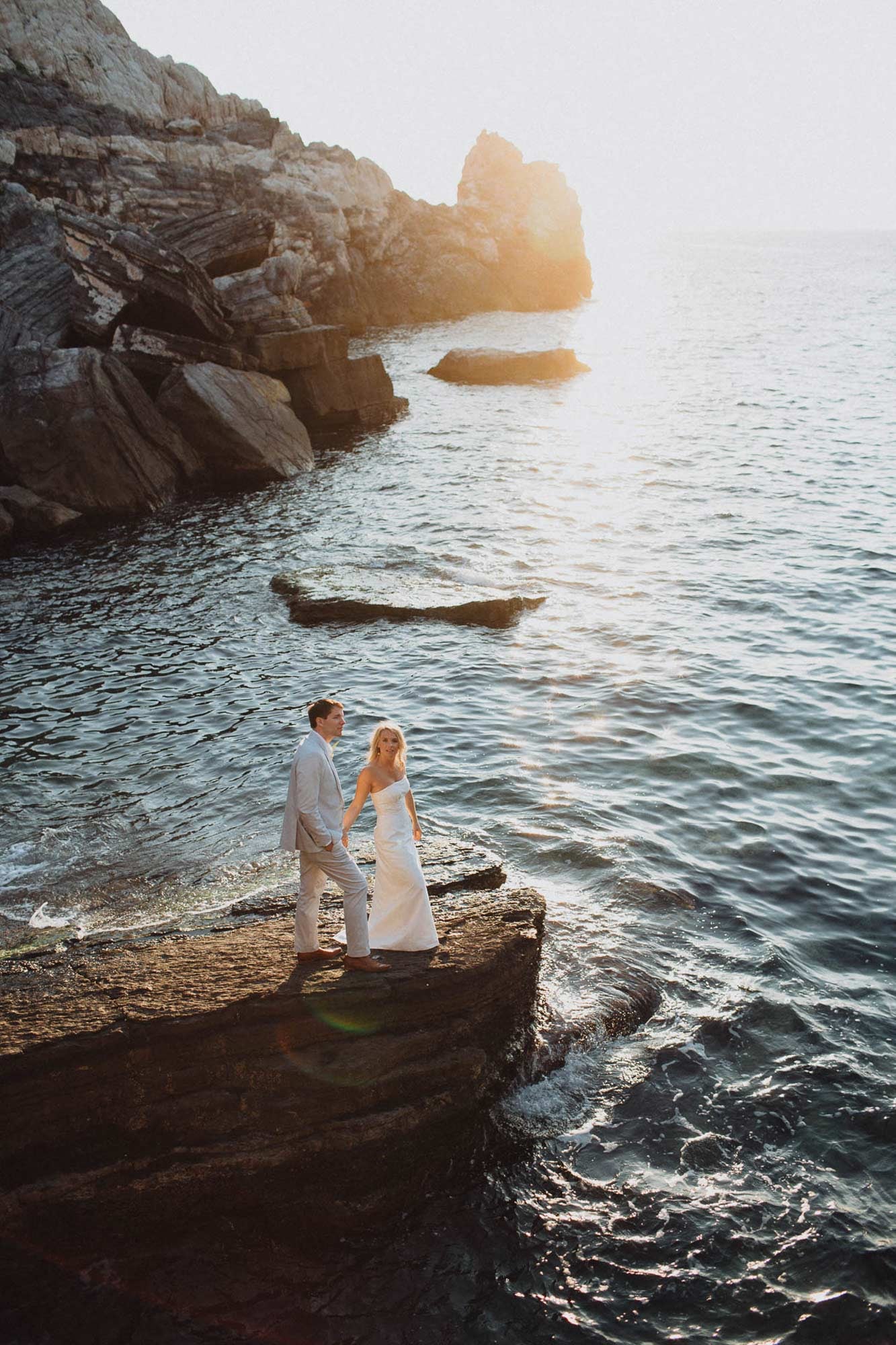 Destination Italy Elopement Photography - Mediterranean Sea Coast 