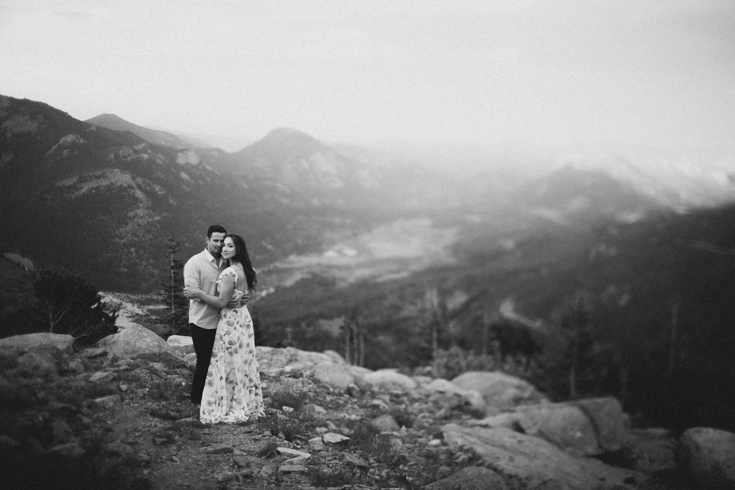 Rocky Mountain National Park Engagement Session Estes Park