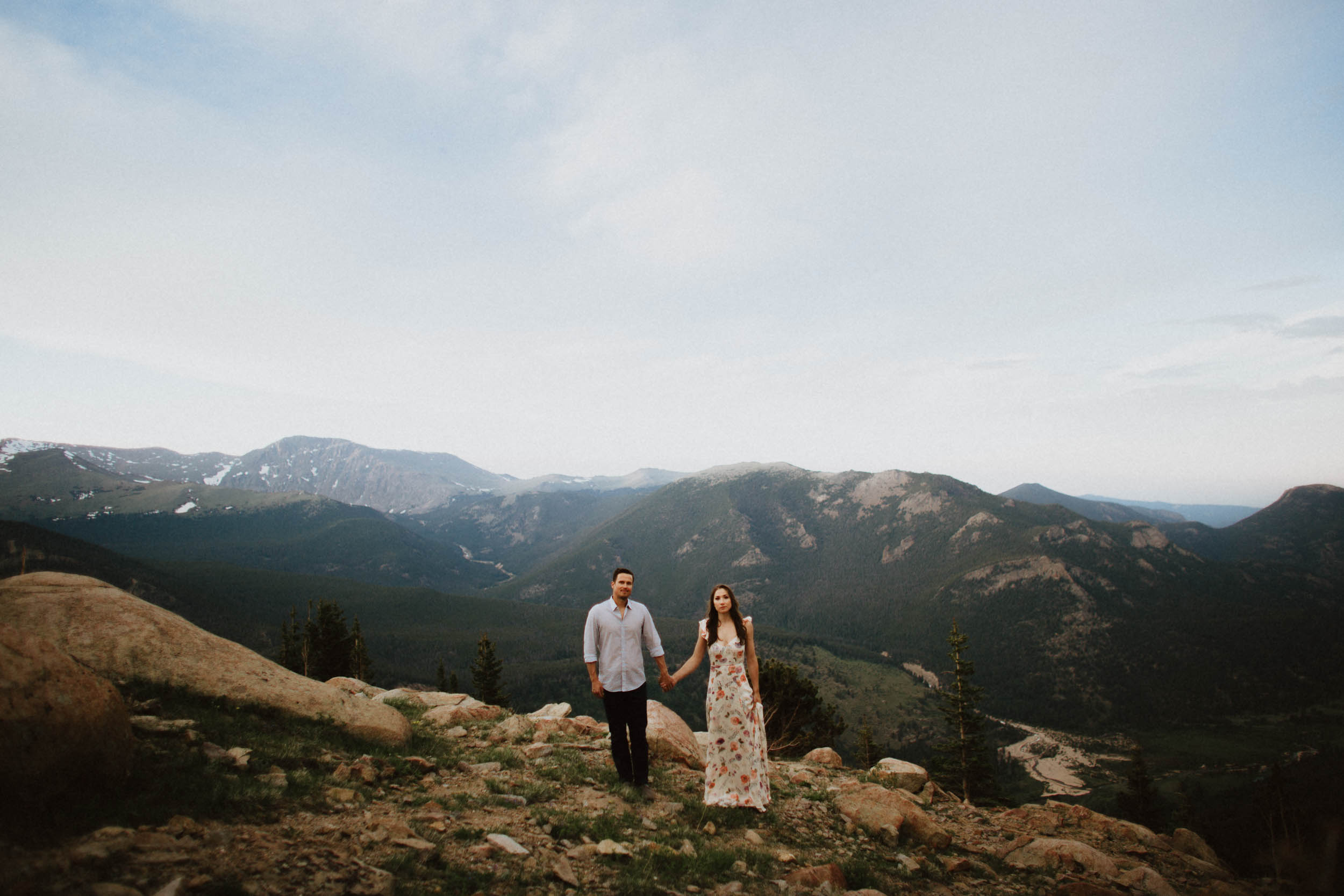 Estes Park Rocky Mountain National Park Engagement Session