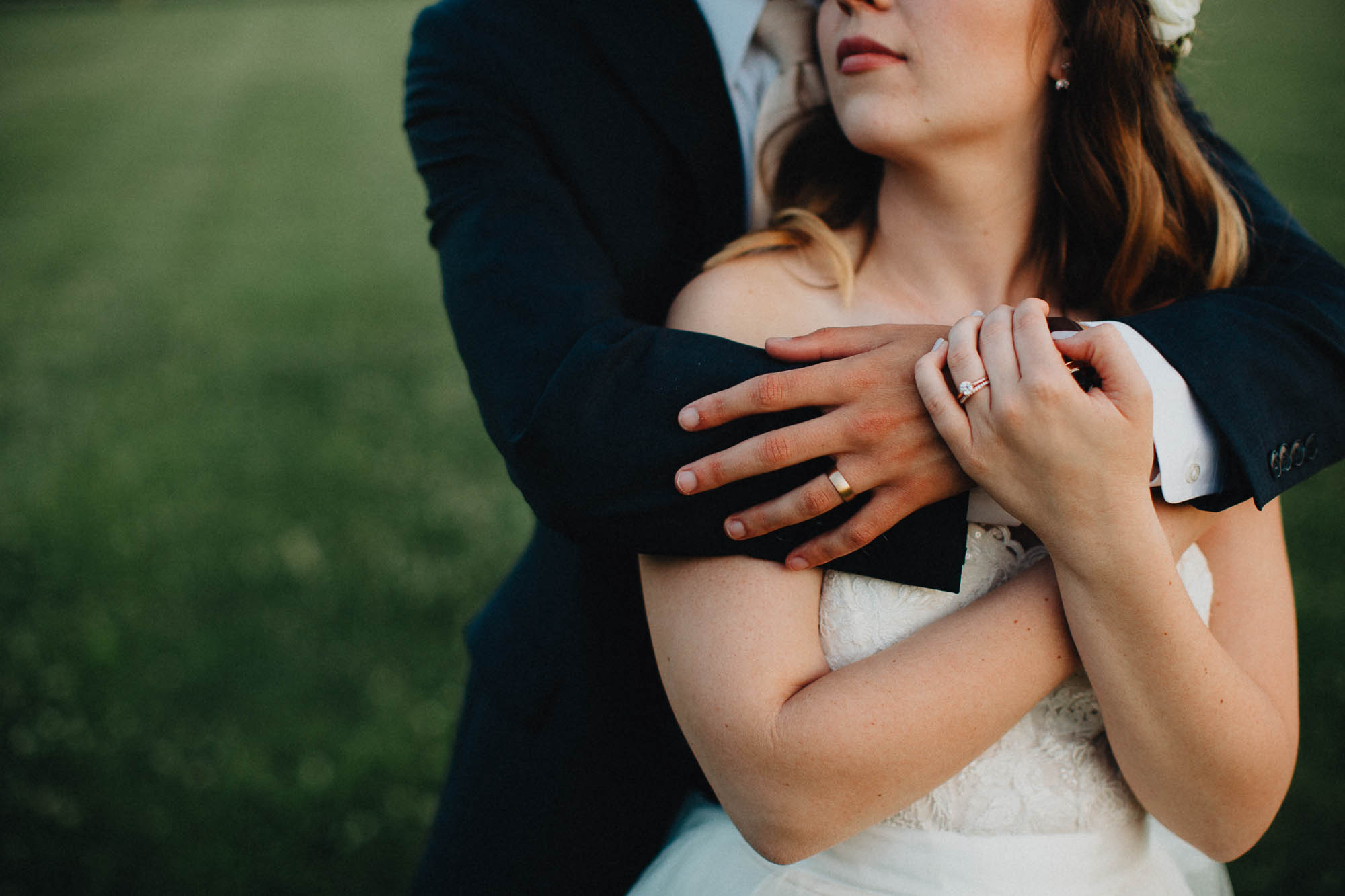 Columbus Ohio Dusk Natural Wedding Photography