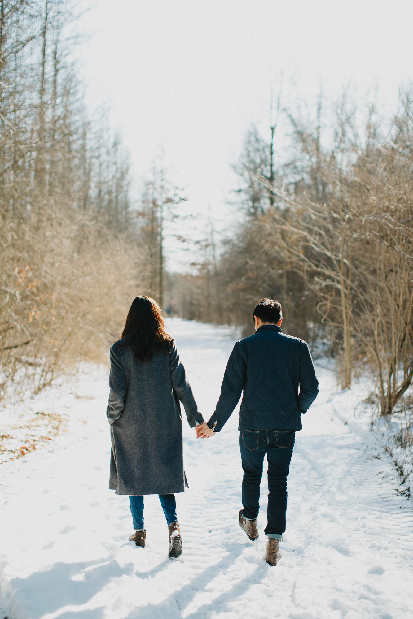 Sweet Winter Engagement Session