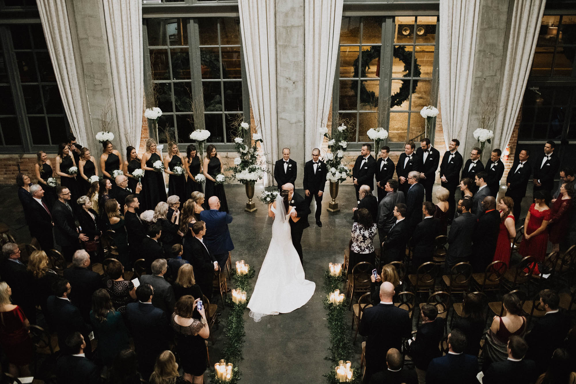 Steam Plant Wedding Ceremony