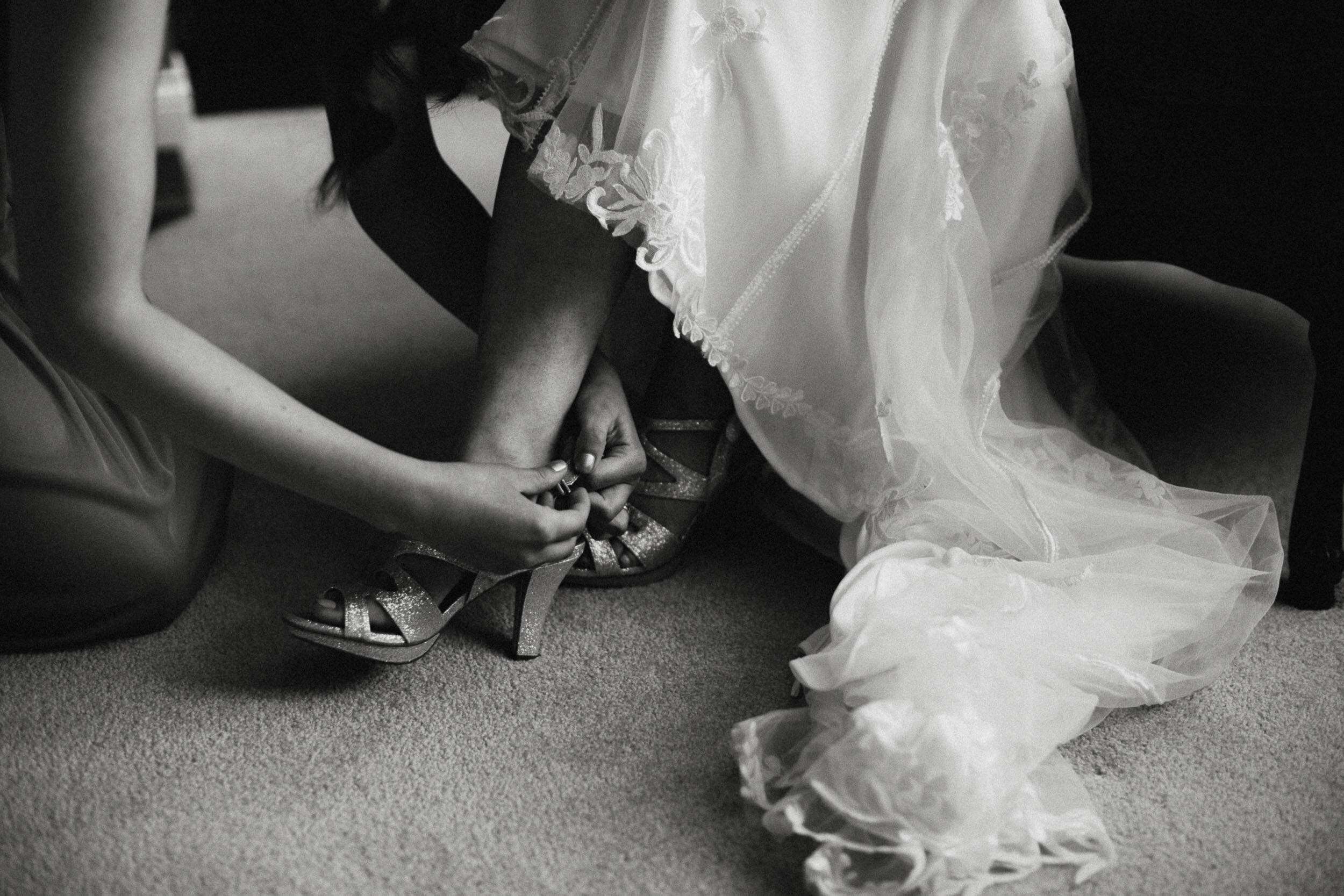 Wedding Shoes Photography