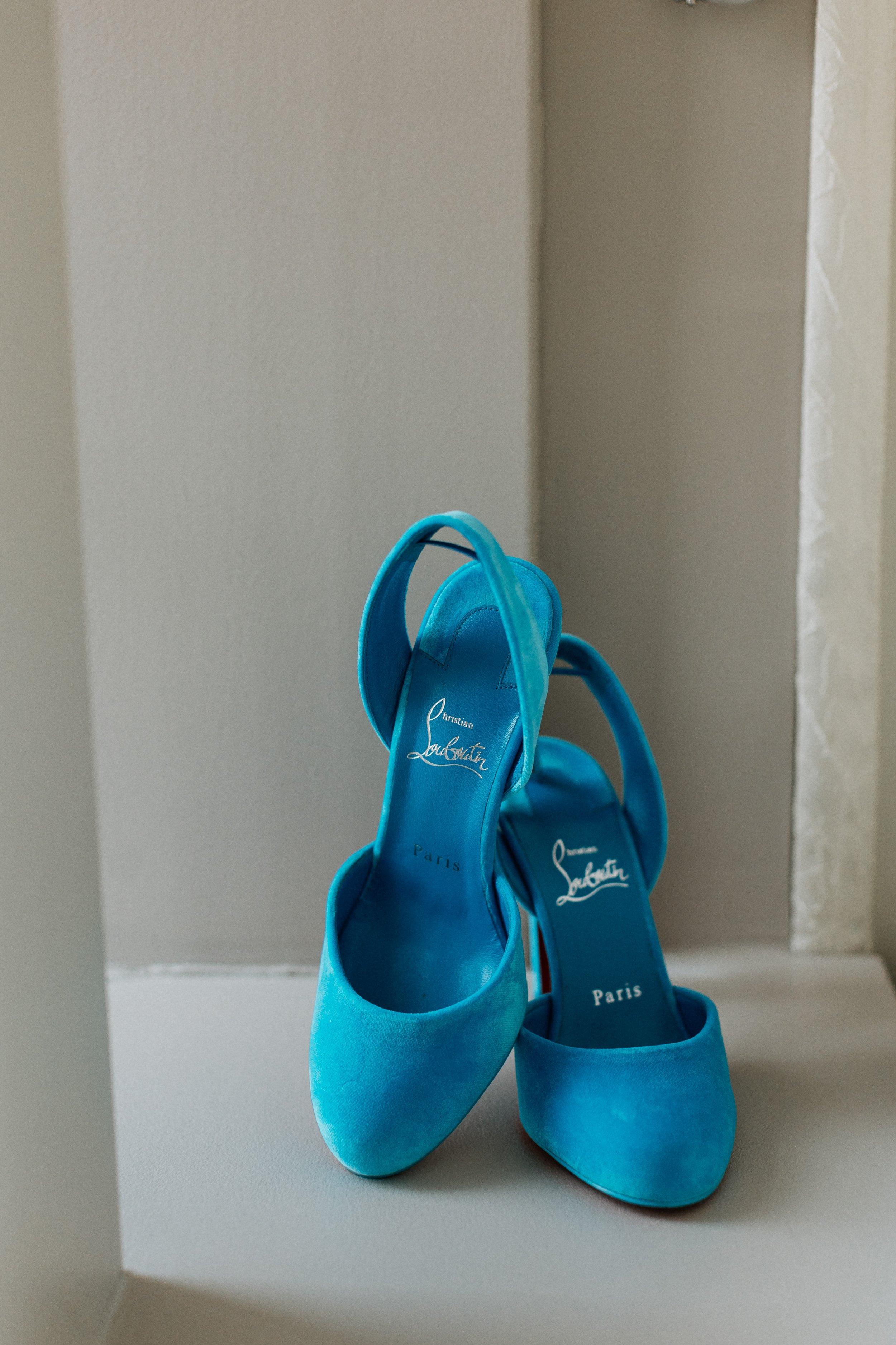 Christian Louboutin Blue Shoes