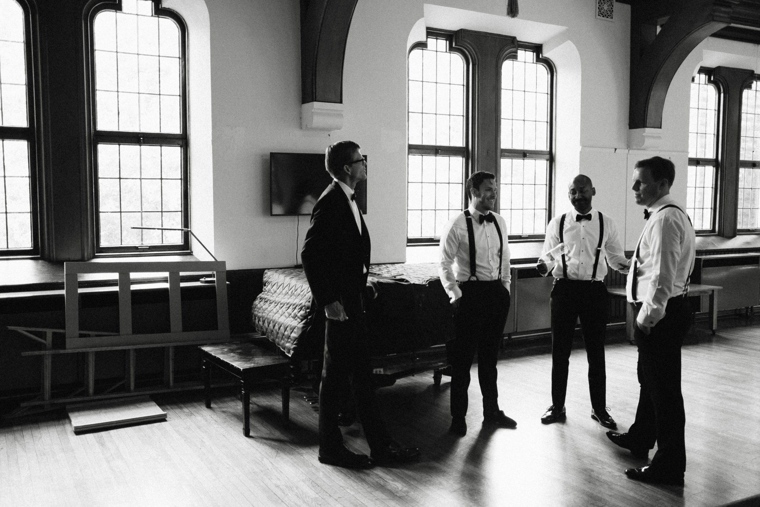 Prewedding Candid Groomsmen Cincinnati