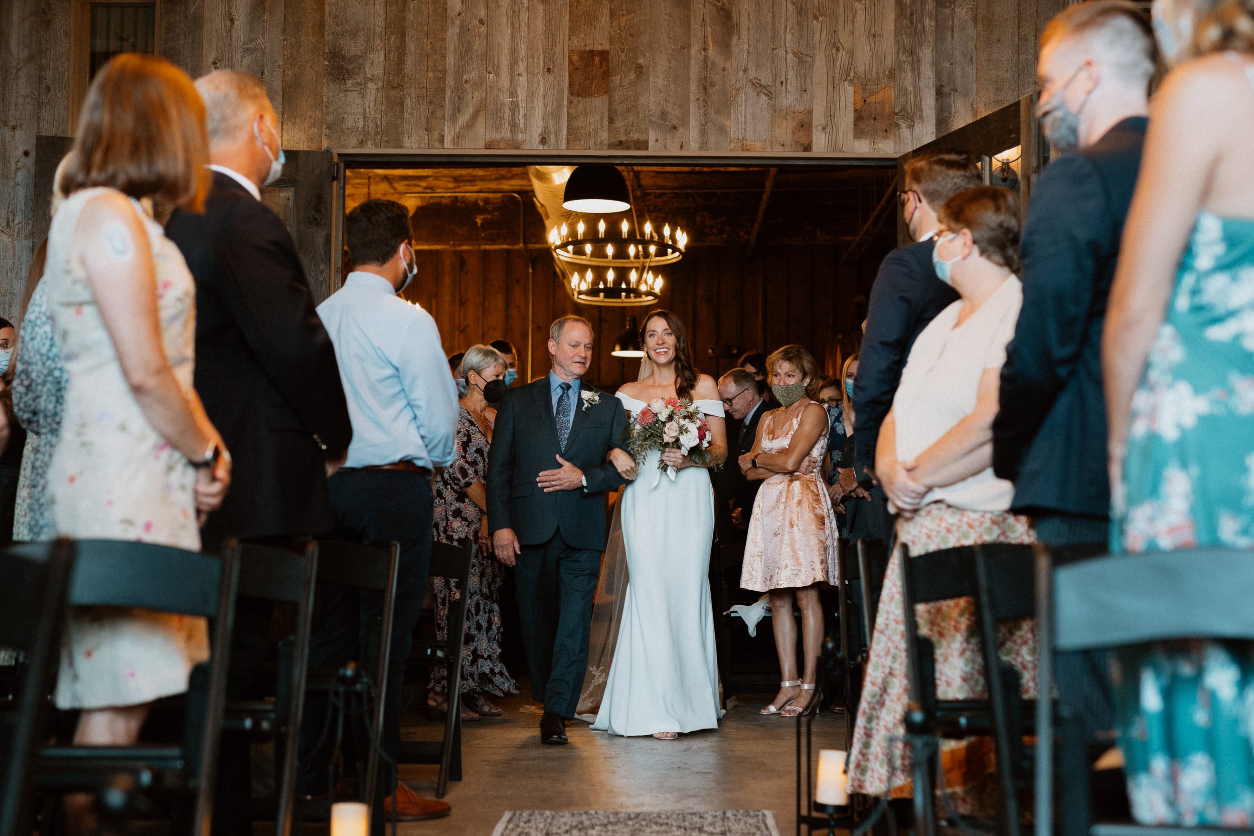 Wedding Precessional Skeleton Root Winery Cincinnati 