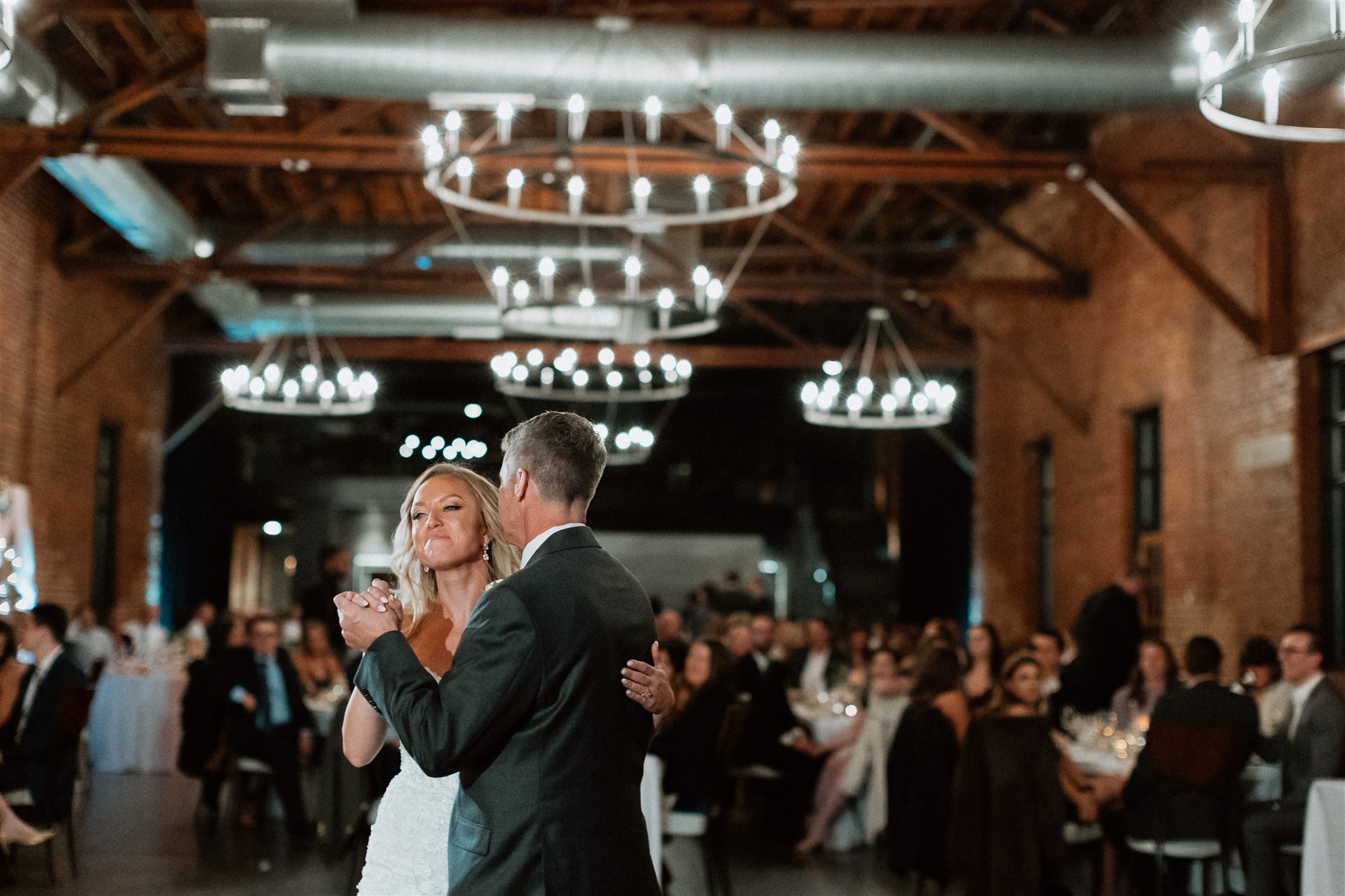 bride and father dance