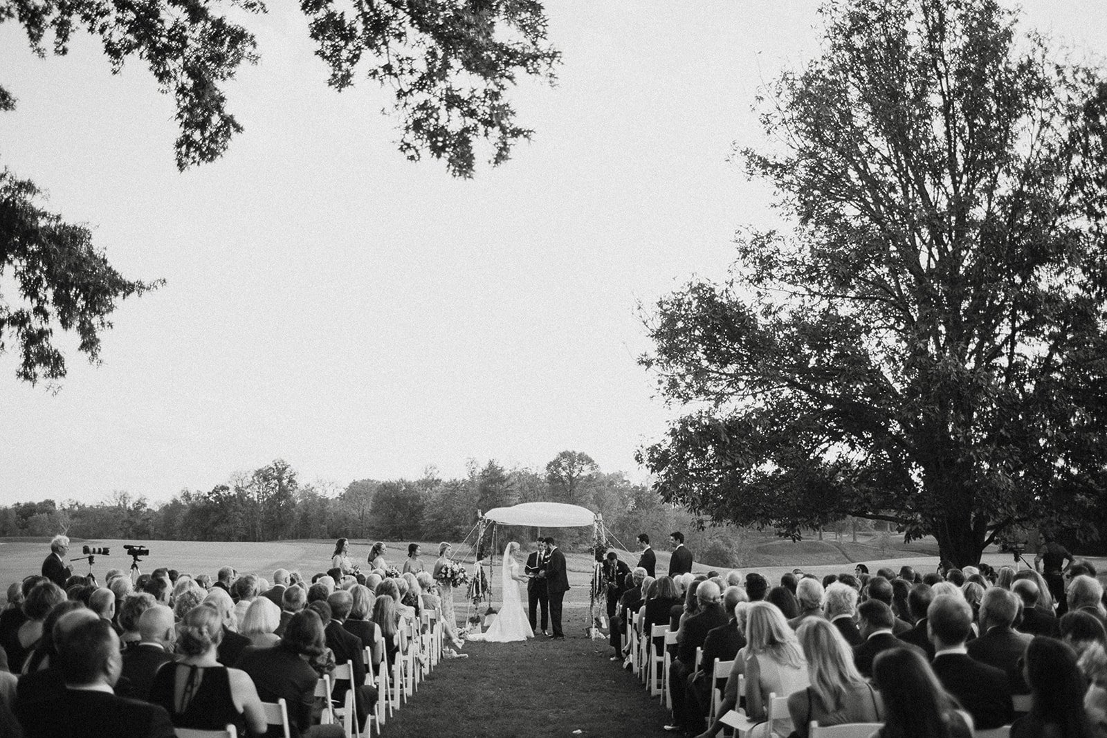 Camargo Club Outdoor Wedding Cincinnati 