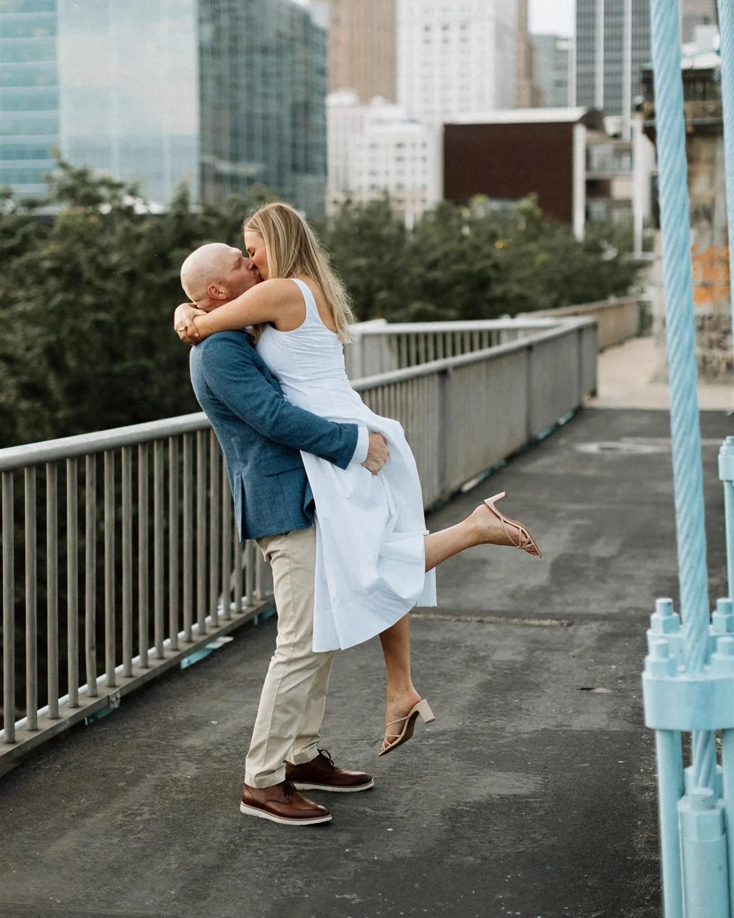 Six months to go until Katina + Nick&rsquo;s wedding day!!

We soaked up every minute wandering downtown Cincinnati with these two&mdash;kind, genuine, and full of joy. Counting down the days until next April! ✨

Cincinnati wedding photographer, Colu