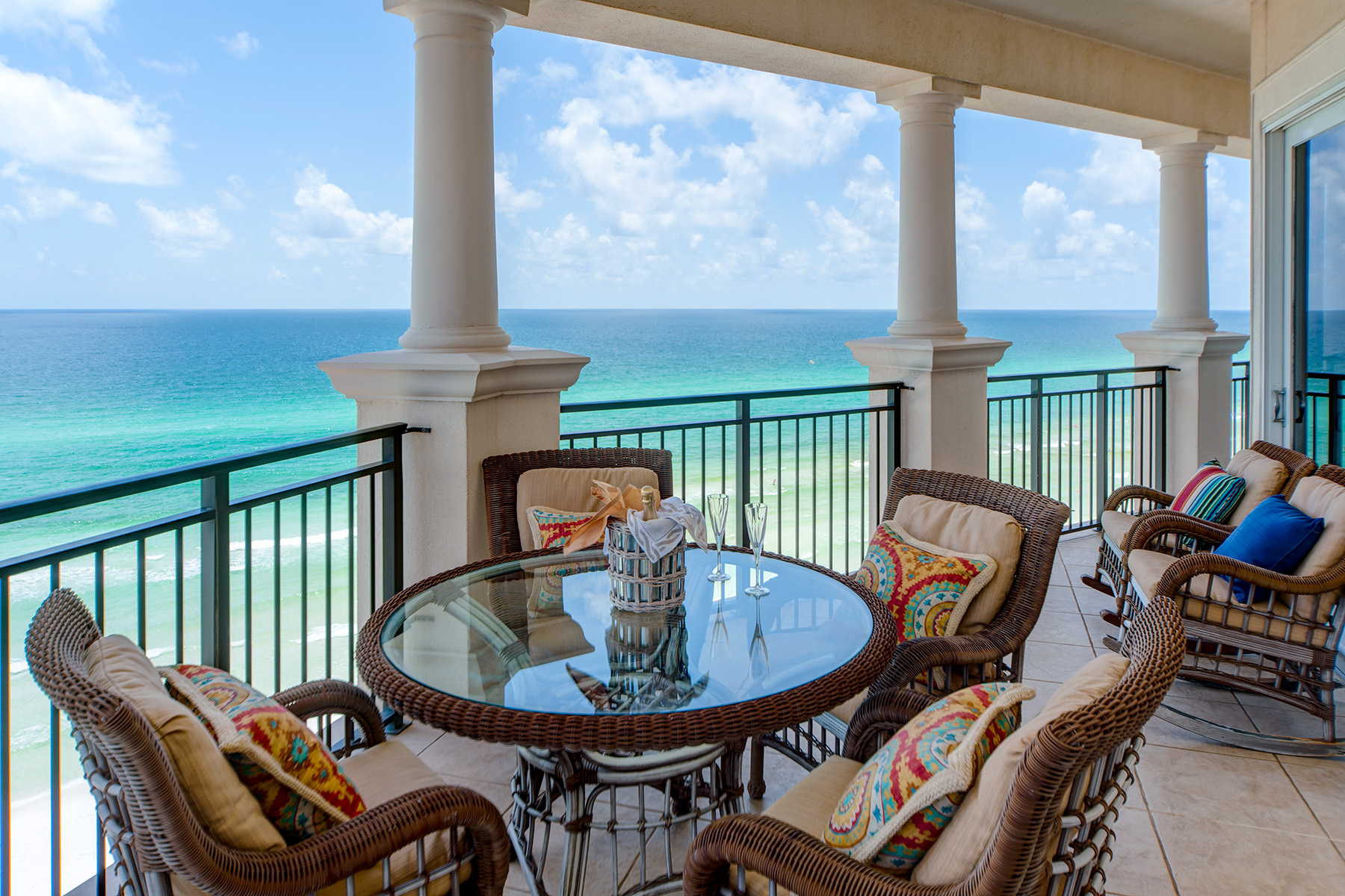 Sweeping Views From Gulf Front Balconoy