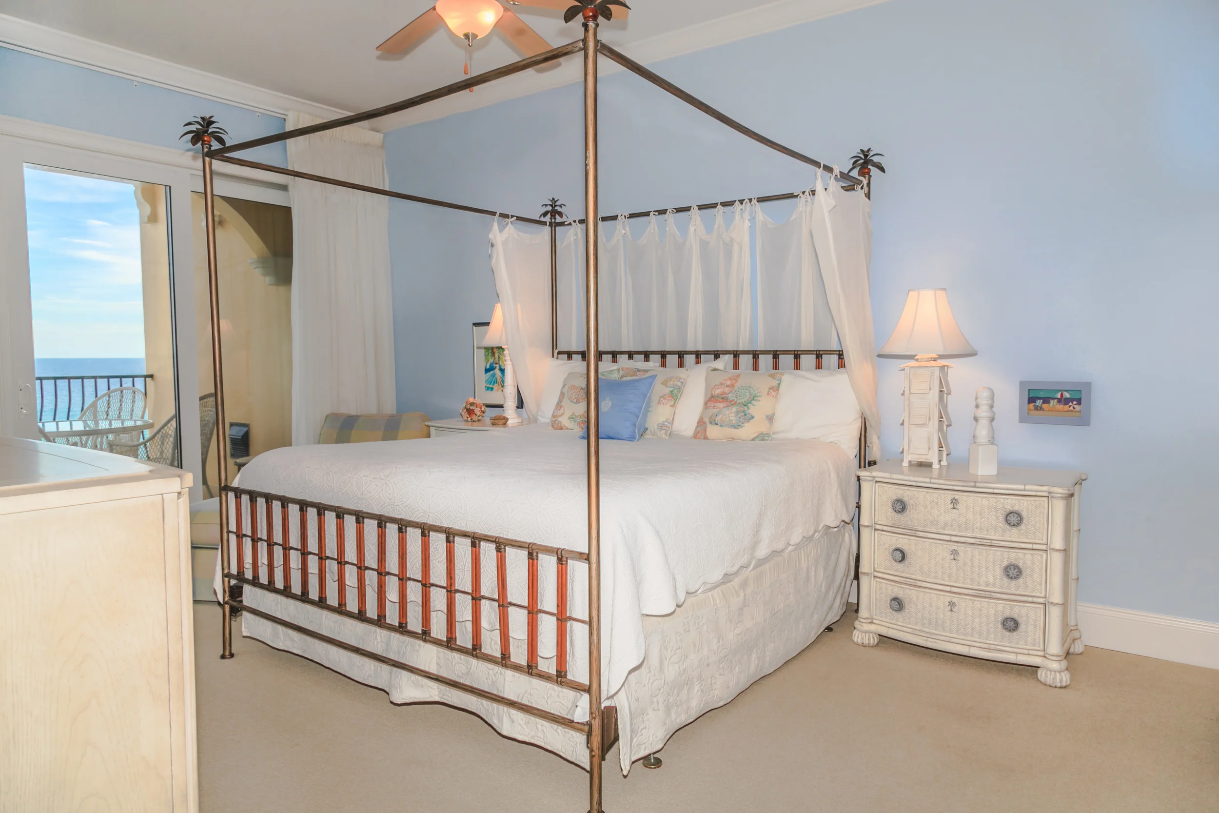 Adagio Penthouse A401 Gulf Front Master Bedroom