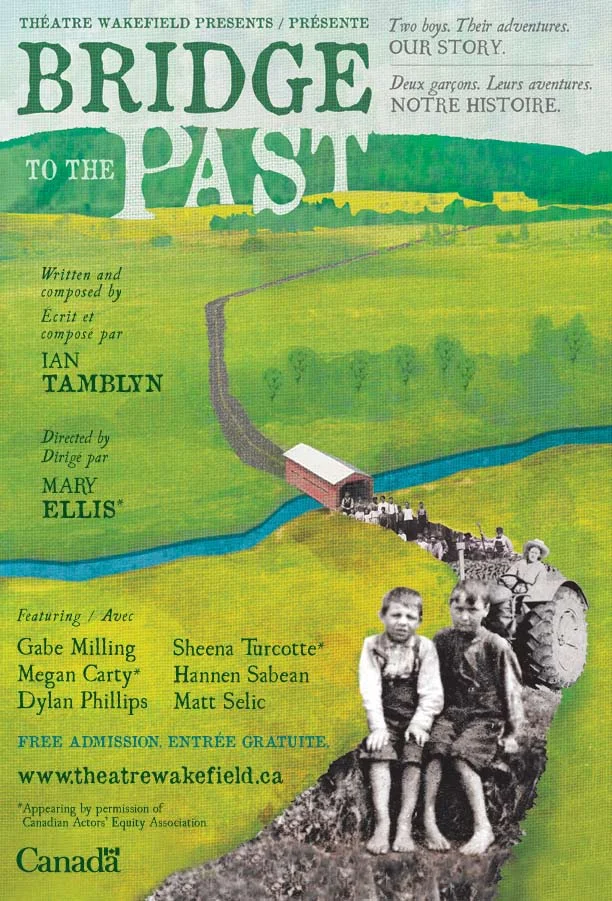 Running until August 31st, link here: http://www.theatrewakefield.ca/en/bridge-to-the-past/