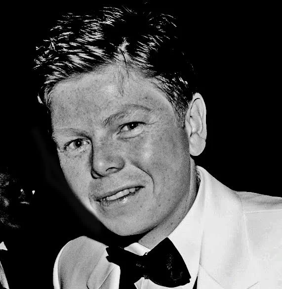 Pictured: The photo Andrew supplied us with, which seems to be taken directly out of that time I had a dream where I lived in the '50s, wore hoop skirts and used expressions like "well, I'll say!" What I'm saying is he's a dreamboat.
