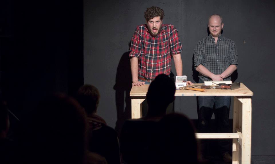 Fresh Meat-ers Will Somers and David Benedict Brown (under the direction of Melanie Karin Brown) lookin' oh-so-charming.