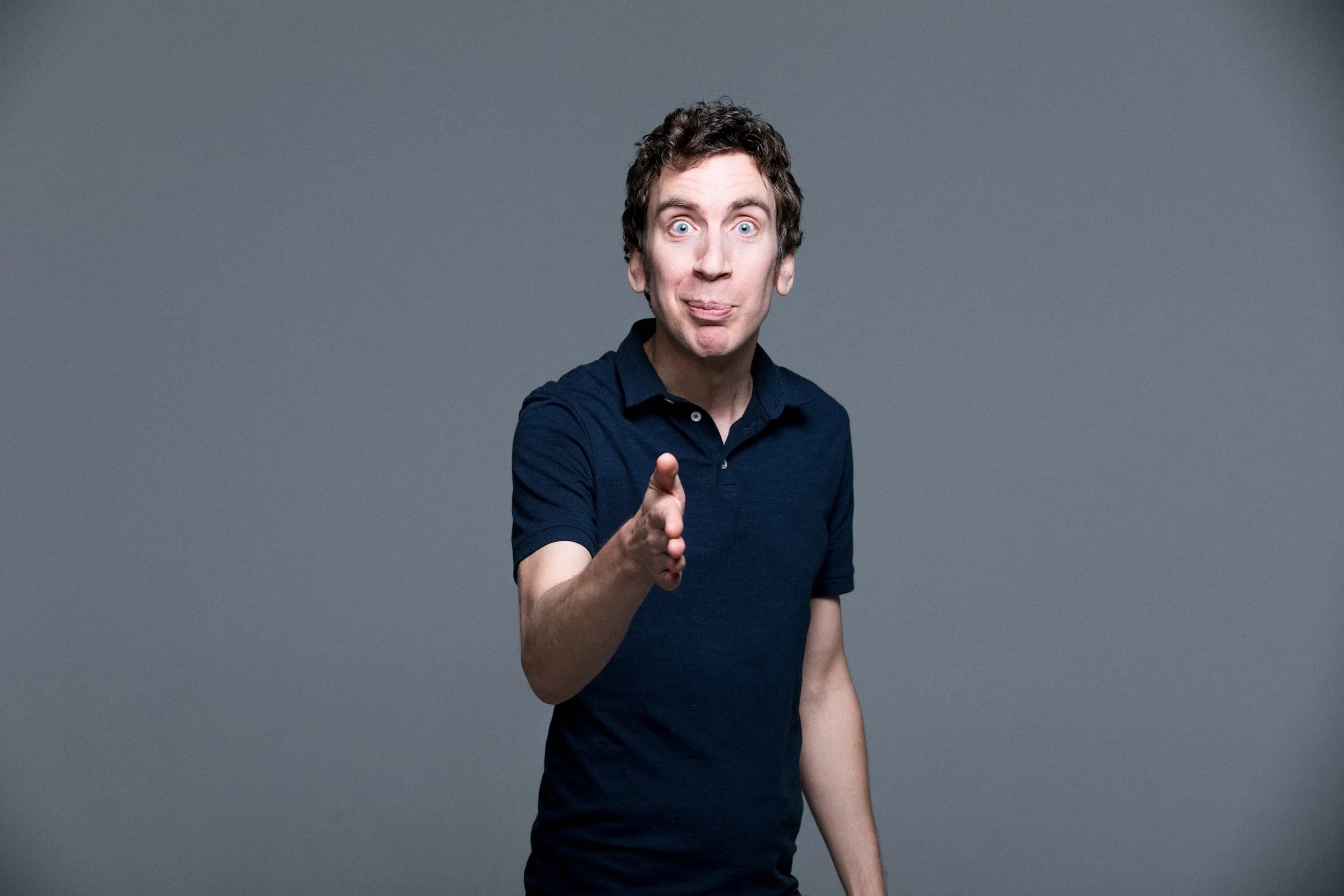 David Brennan hot off of his physical horror comedy show (say that 5 times fast) David Brennan Exhumed. Photo by: @lblstudio