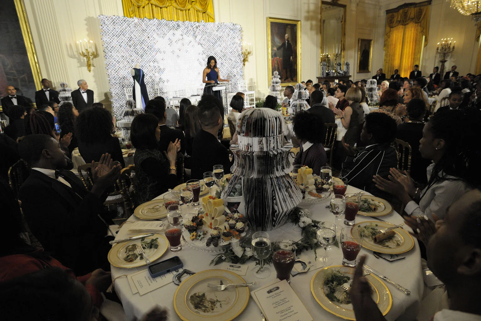 installation at the East Room